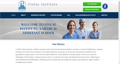Desktop Screenshot of finlaymedical.com